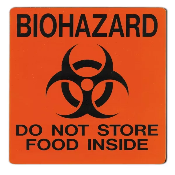 Biohazard Magnet Biohazard Magnet • 5"W x 5"H ,1 Each