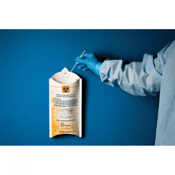Biohazard Safe Keeper Waste Containers Safe ,40 / pk