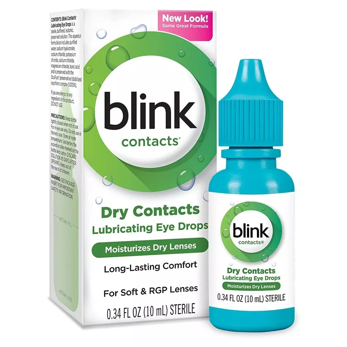 Blink Contacts Purified Water / Sodium Chloride Contact Lens Solution