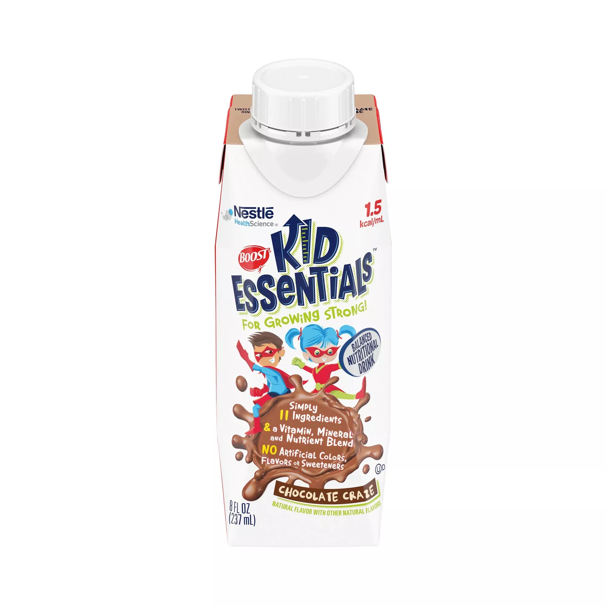 Boost Kid Essentials™ 1.5 Balanced Nutritional Drink, Chocolate, 8-ounce carton