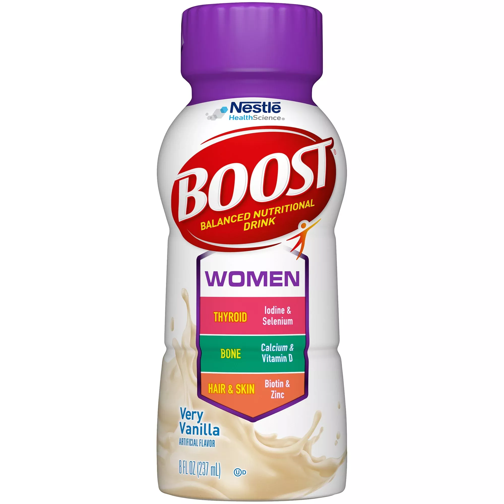 Boost Women Vanilla Balanced Nutritional Drink, 8 oz. Bottle