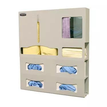 Bowman ABS ADA Quad Glove Isolation Station Bowman ABS ADA Quad Glove Isolation Station • 23.37"W x 4"D x 26.63"H ,1 Each