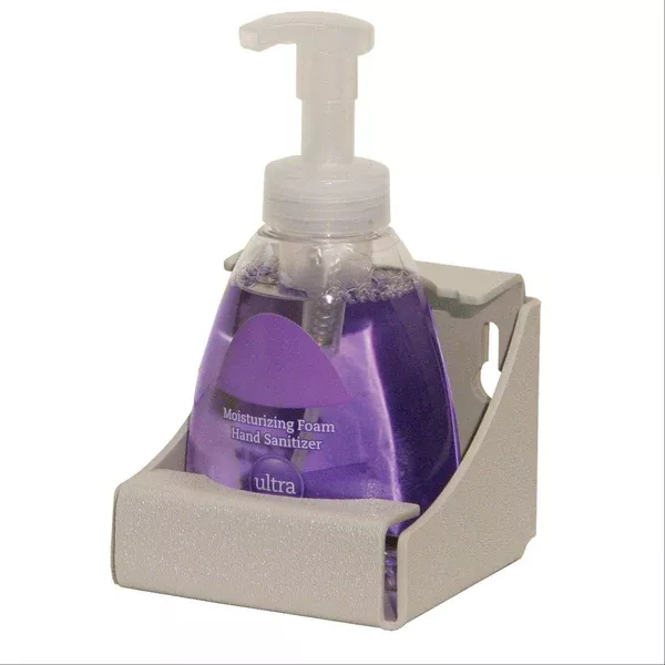 Bowman ABS Universal Hand Sanitizer Holder Bowman ABS Universal Hand Sanitizer Holder • 4.35"W x 4.52"D x 4"H ,1 Each