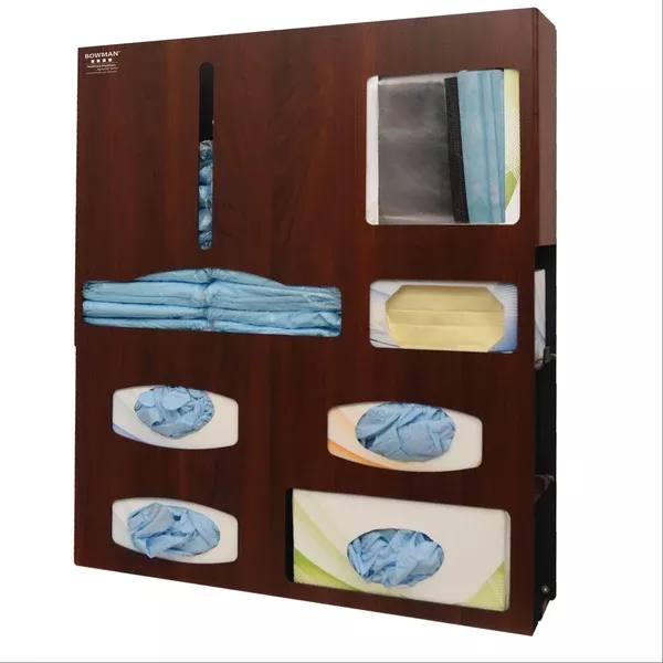 Bowman Isolation Station with Shelf Cherry ,1 Each