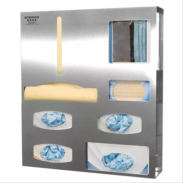 Bowman Stainless Steel Isolation Station Bowman Stainless Isolation Station • 22.75"W x 4.52"D x 25.63"H ,1 Each