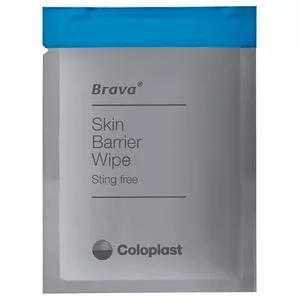 Brava Skin Barrier Wipe, Sting-Free, Alcohol-Free, Silicone-Based