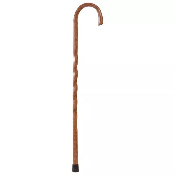 Brazos Walking Sticks Twisted Oak Crook Neck Cane AM-502-3000-0247