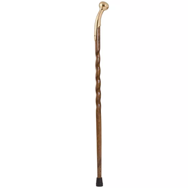 Brazos Walking Sticks Twisted Oak Hame Top Cane AM-502-3000-0241