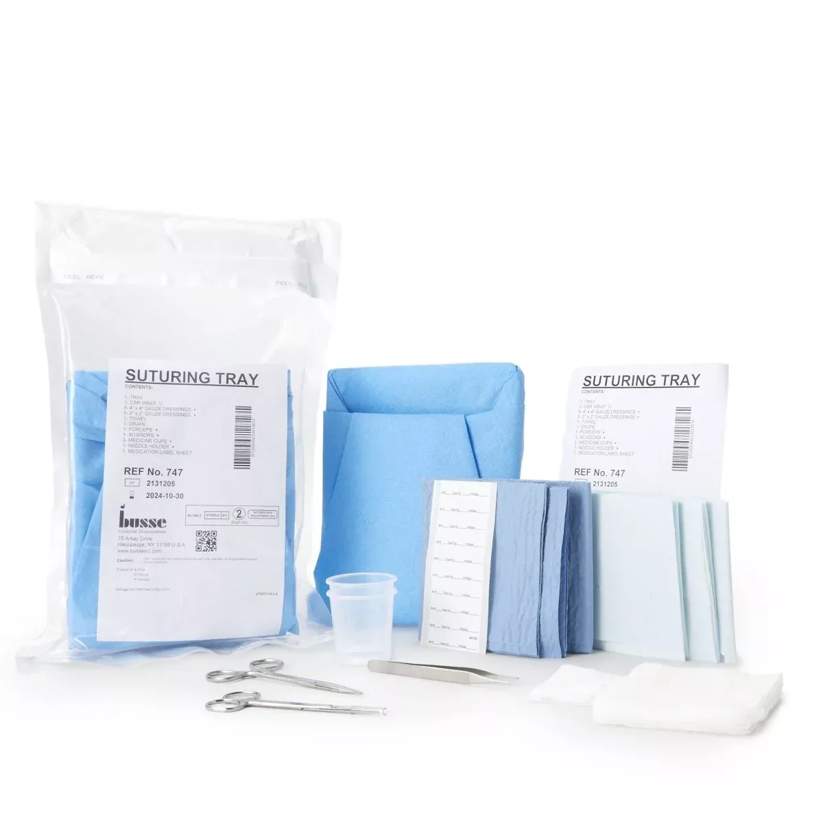 Busse Suturing Tray