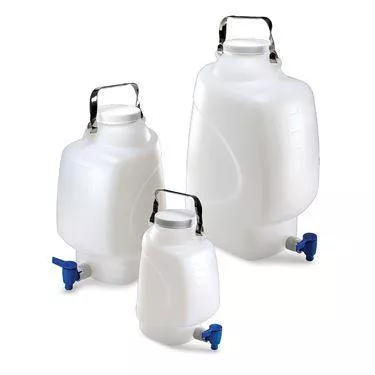 Carboy Family Amber HDPE • 10L ,1 Each