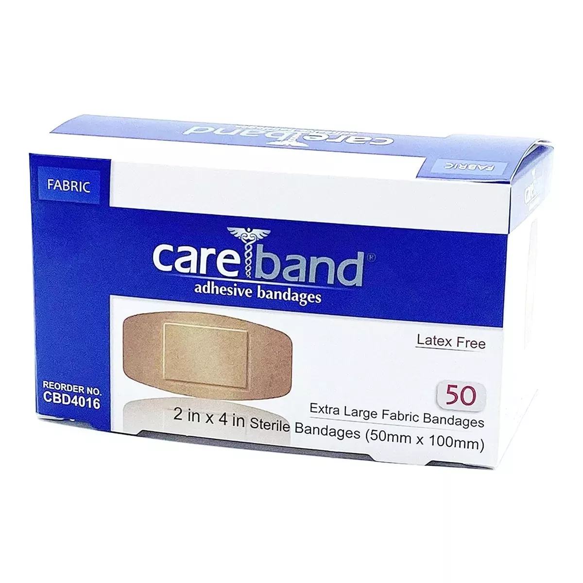 Careband Tan Adhesive Strips