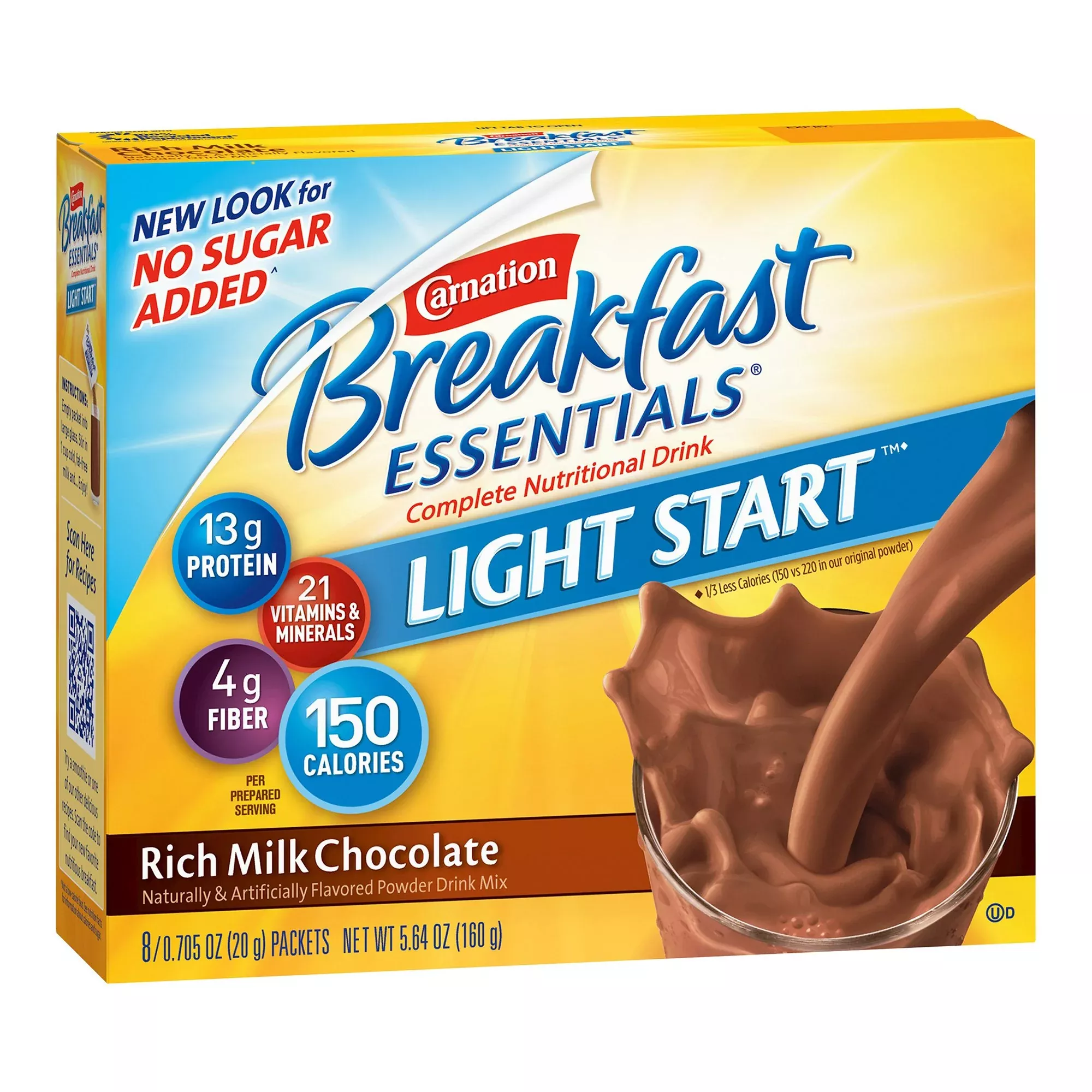 Carnation Breakfast Essentials Light Start™ Chocolate Nutritional Drink