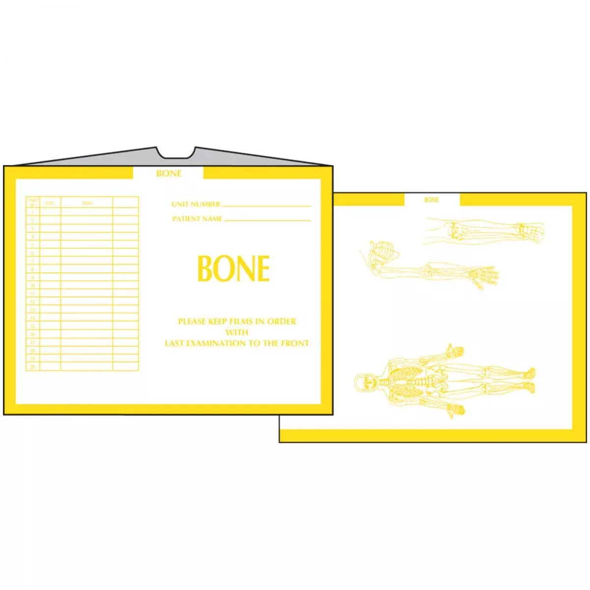 Category Insert Jacket Open Top Bone Yellow 28# Kraft 14-1/4"X17-1/2" - 250 Per Case