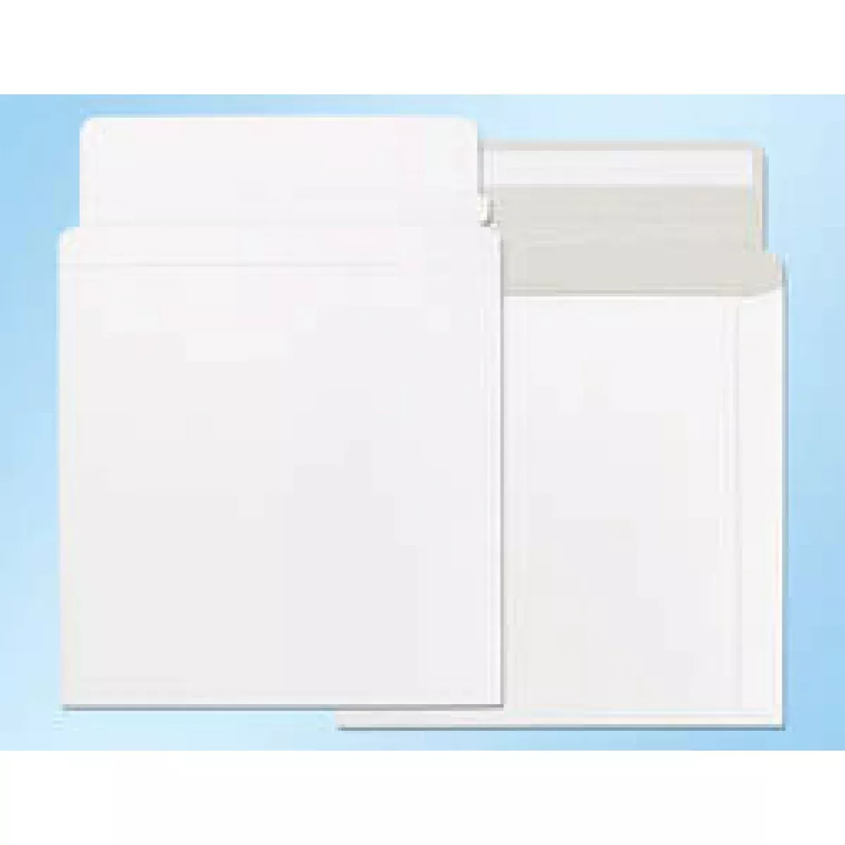 Cd/Dvd Accessory Self Sealing Mailer Self-Seal 18Pt White Board 6"X6" White 1 Per Each