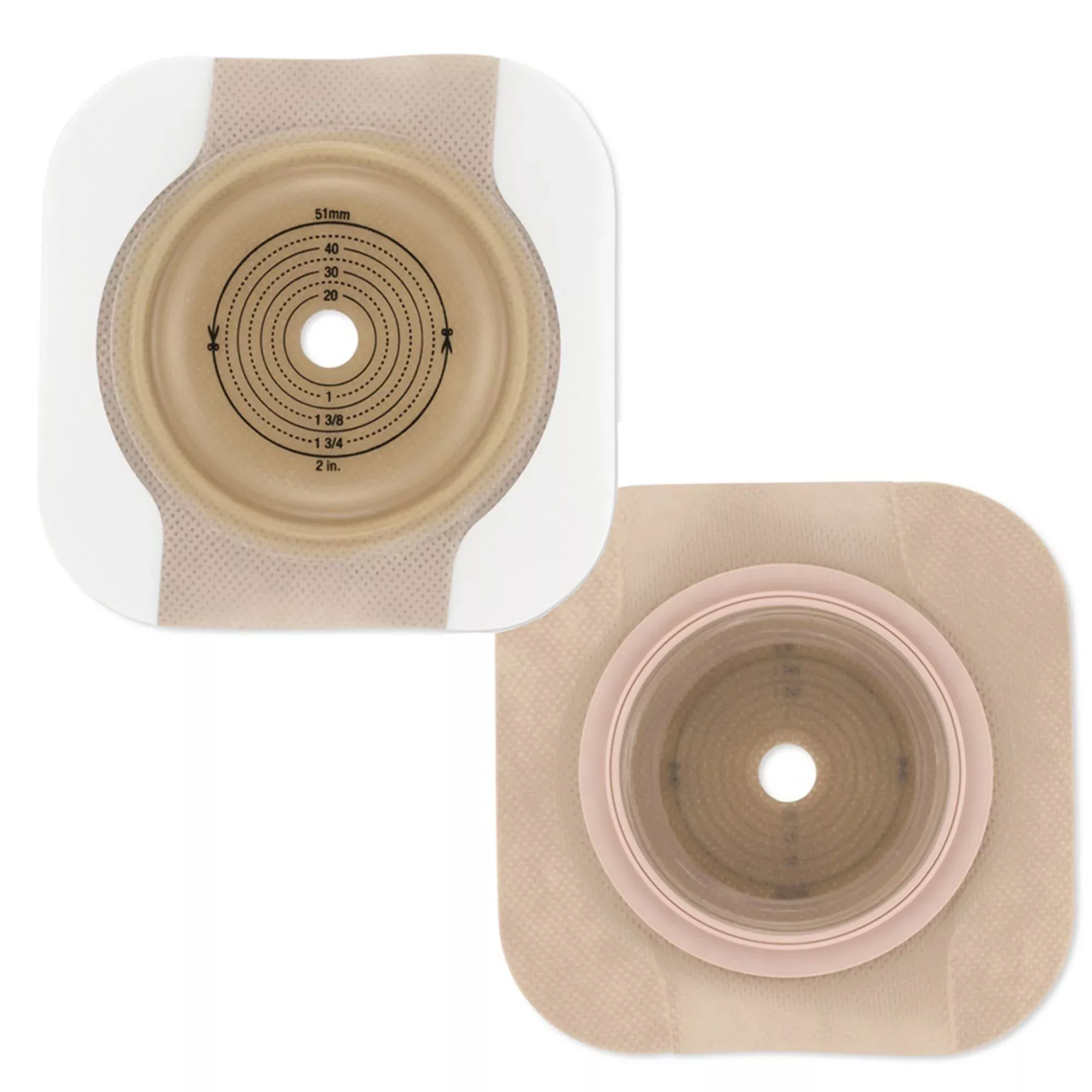 CeraPlus™ Soft Convex Skin Barriers with Integrated Floating 57 mm Flange