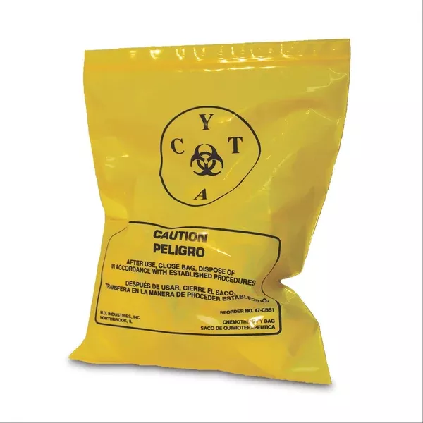 Chemo Transport Bag 12"W x 15"L ,100 per Paxk