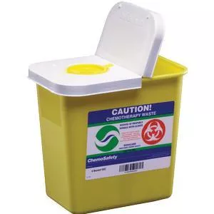 ChemoSafety Container with Hinged Lid 2 Gallon