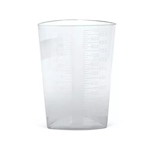 Clear Graduated Triangular Intake - Output Containers