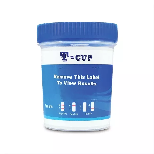 CLIA-Waived T-Cup with Adulteration Test With Adulteration Testing ,Pack oF 25
