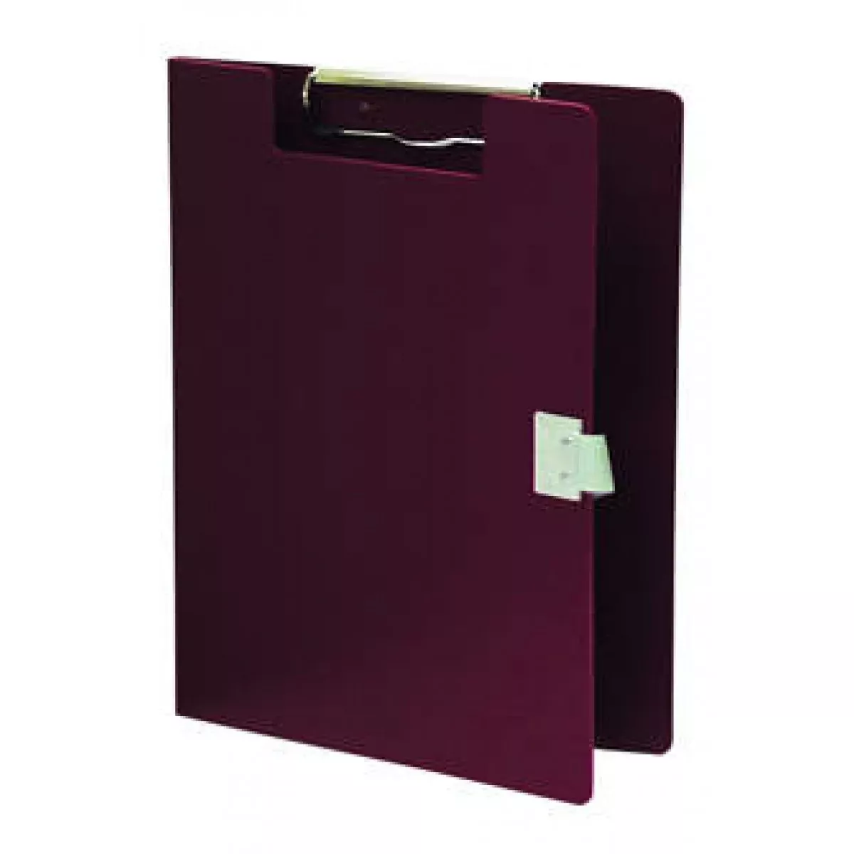 Clipboard With Lock|50 Page Capacity Burgundy Poly 1 Per Each