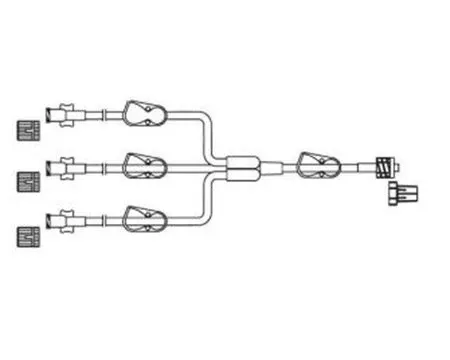 Codan BC559 Iv extension set Without Port 8 Inch Tubing Without Filter Sterile