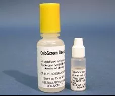 Coloscreen Developer 15 Hematology Reagent For Coloscreen Occult Blood Test Slides