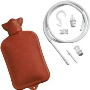 Combination Douche And Enema System w/Water Bottle