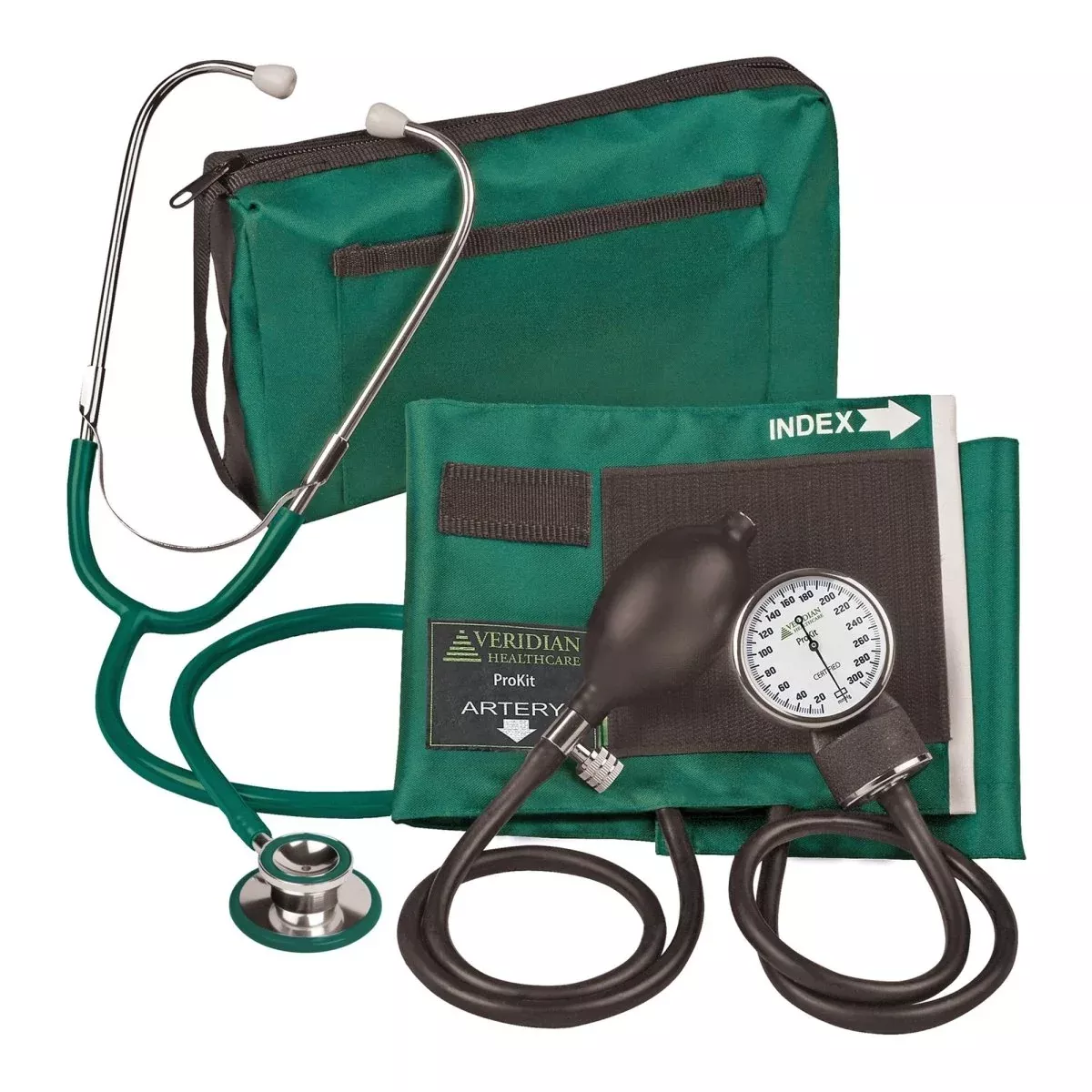 Combo Prokit Aneroid Sphygmomanometer Unit With Stethoscope