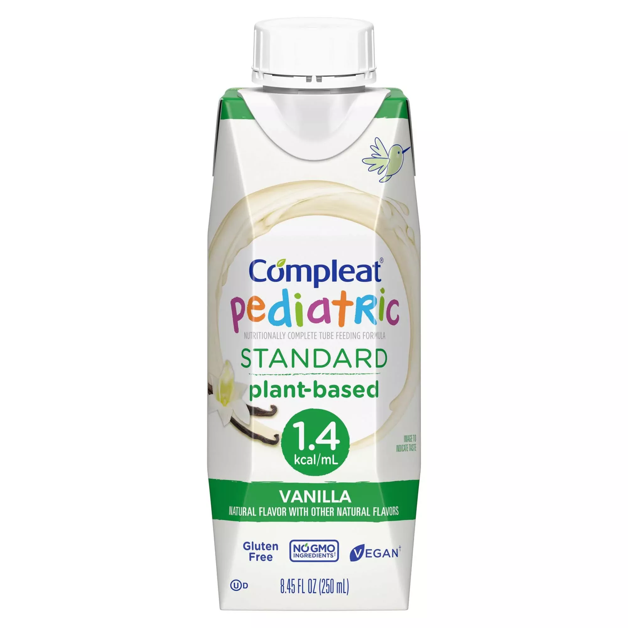 Compleat Pediatric Standard Plant-Based 1.4 Cal Tube Feed Formula, Vanilla