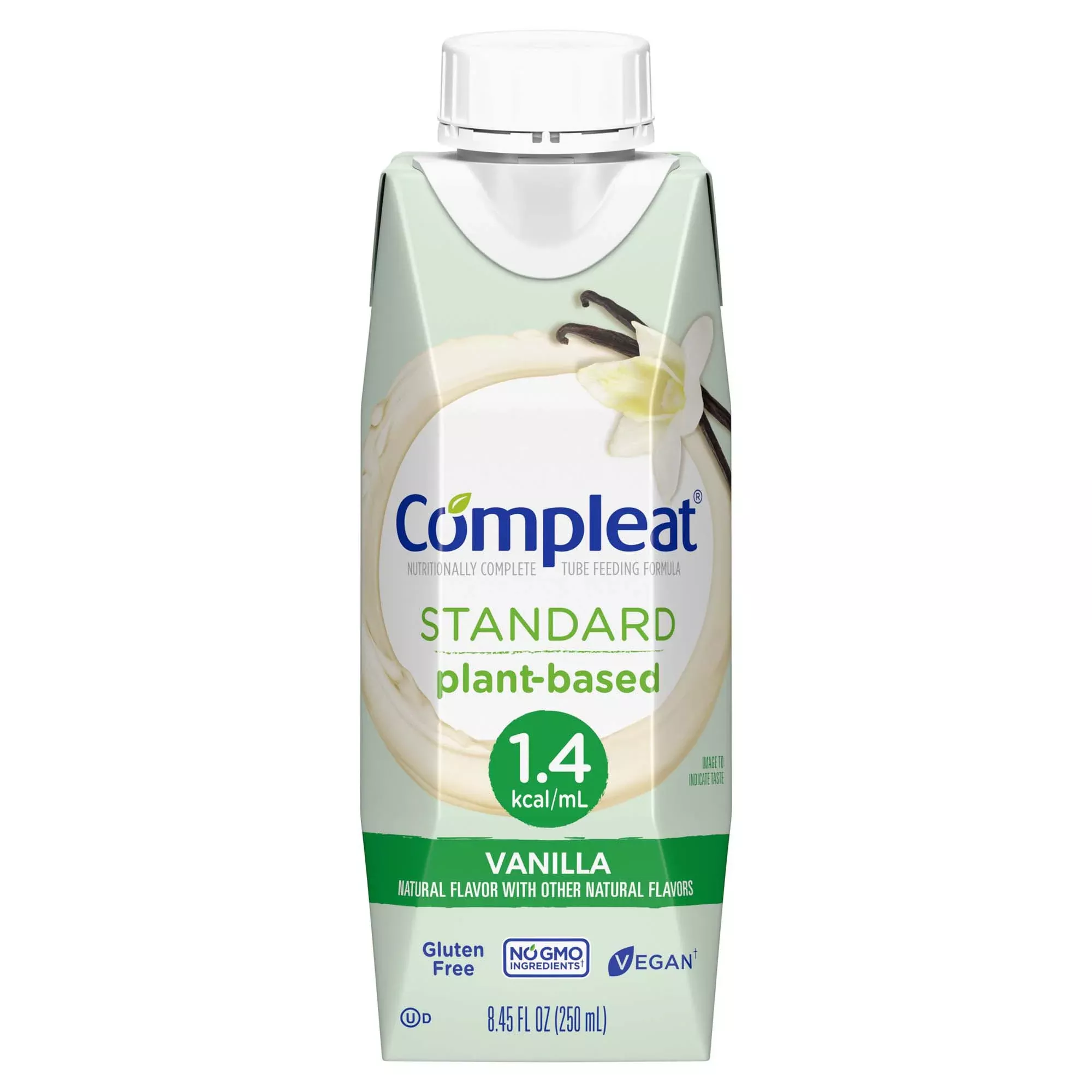 Compleat Standard 1.4 Plant-Based Tube Feeding Formula, Vanilla, 8.45-oz.