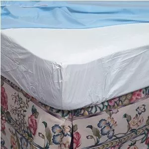 Contour Plastic Mattress Cover, Queen, 60" X 80"