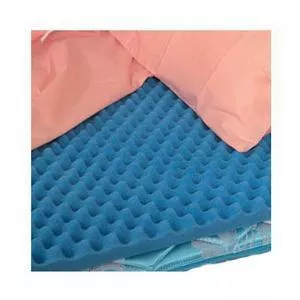 Convoluted Eggcrate Full Bed Pad, 50" X 72" X 2"