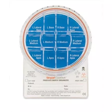 CoreDish 12-Place Prostate Biopsy Container CoreDish Prostate Biopsy Containers • 12 compartments ,10 / pk