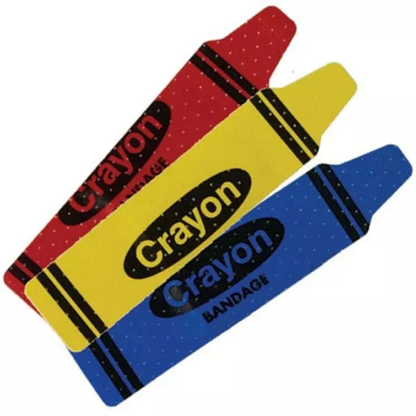 Crayon Strips Bandages Crayon Strips ,6 / pk