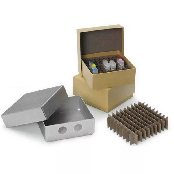 Cryovial Storage Boxes 81-Place ,10 / pk