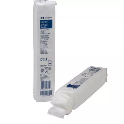 Curity All Purpose Non-Sterile Non-Woven Sponge 2" x 2", 4-Ply