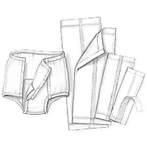 Curity Garment Crib Liner 10" x 14"