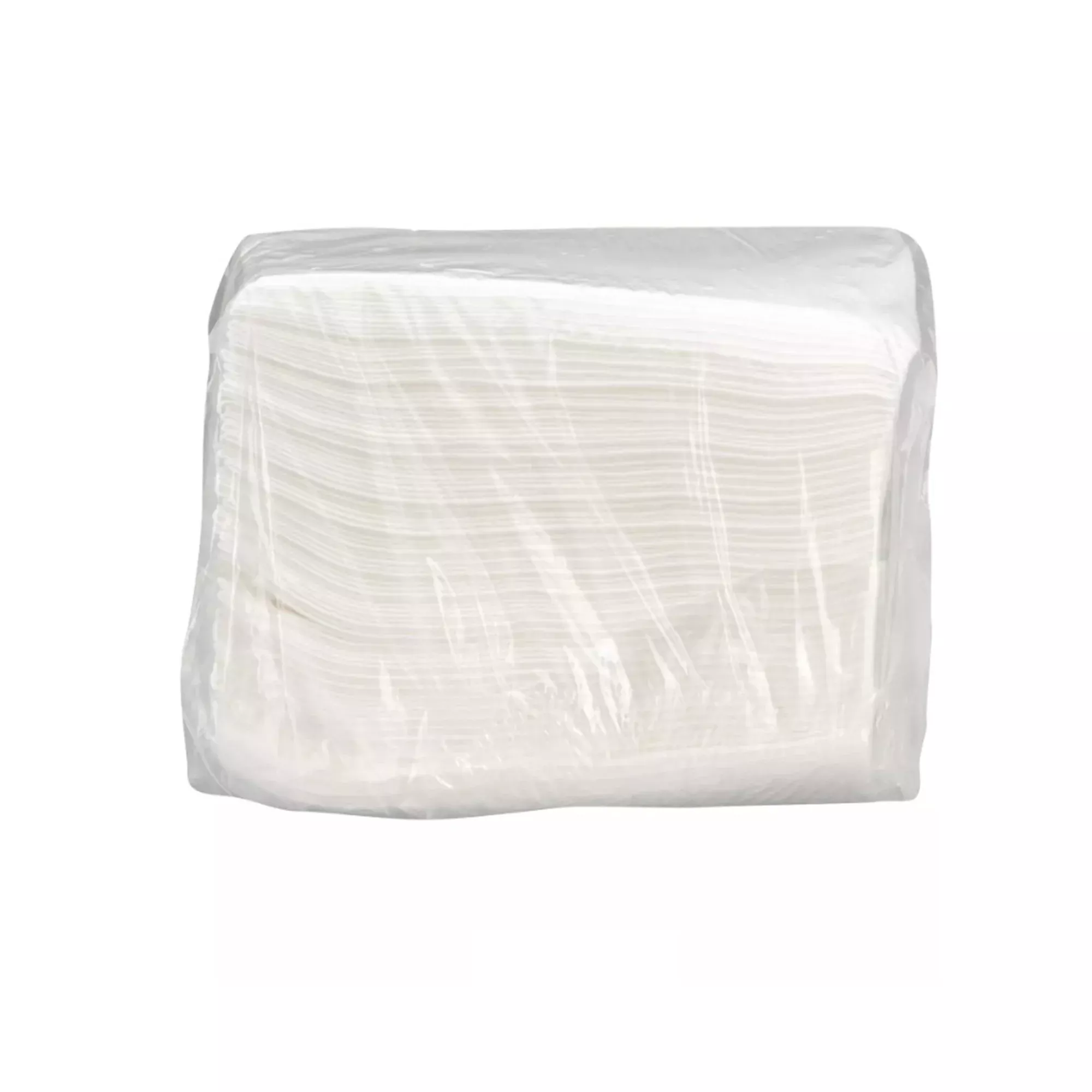 Curity Nonwoven White Washcloth