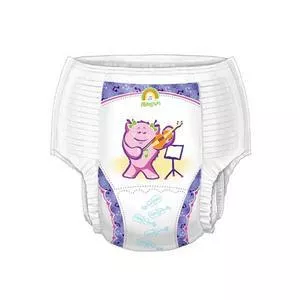 Curity Runarounds Girl Training Pants Large 32 - 40 lbs.