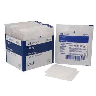 Curity Sterile Cover Sponge 4" x 4"