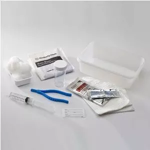 Curity Universal Catheterization Tray with 10 cc Syringe and BZK Prep