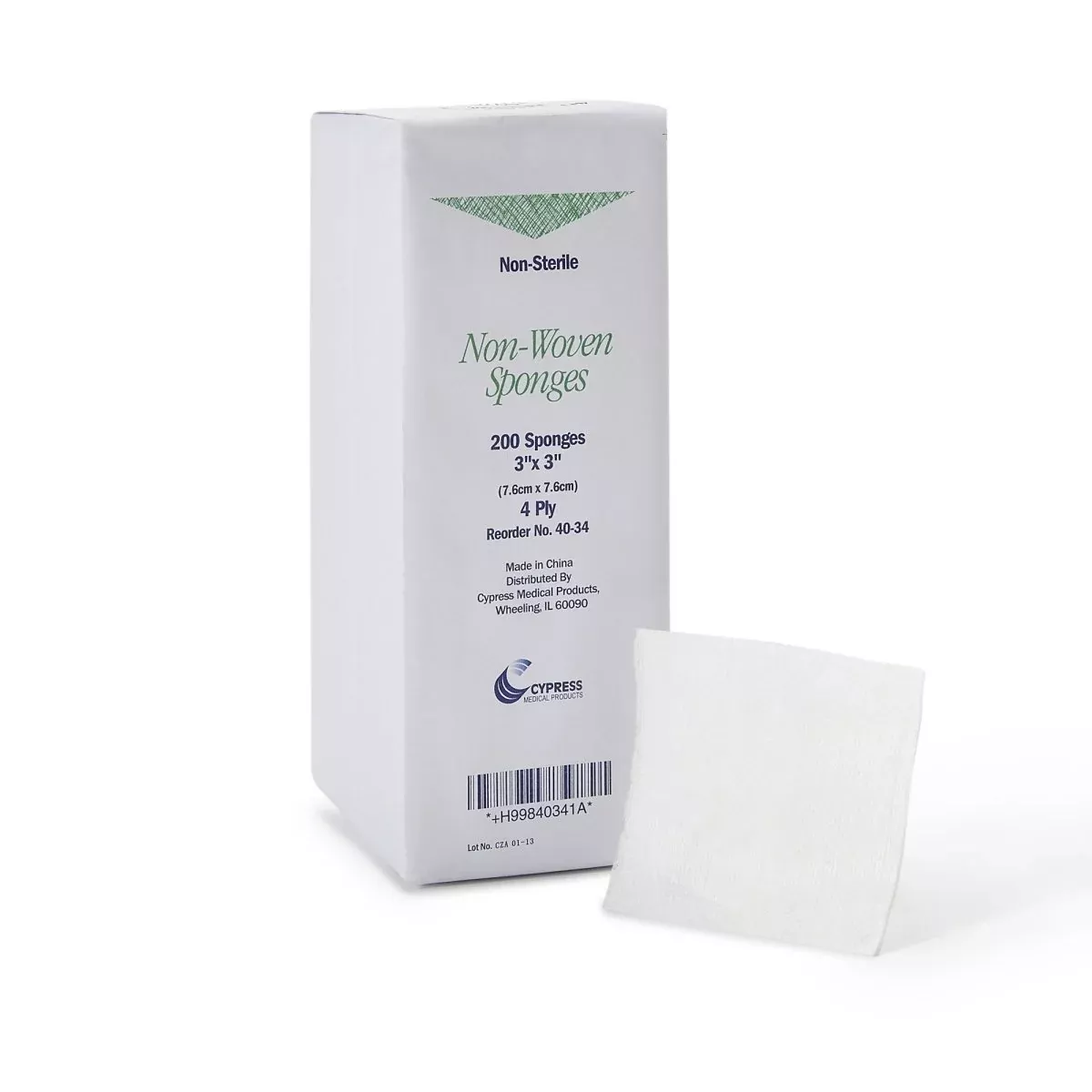 Cypress Nonwoven Sponge