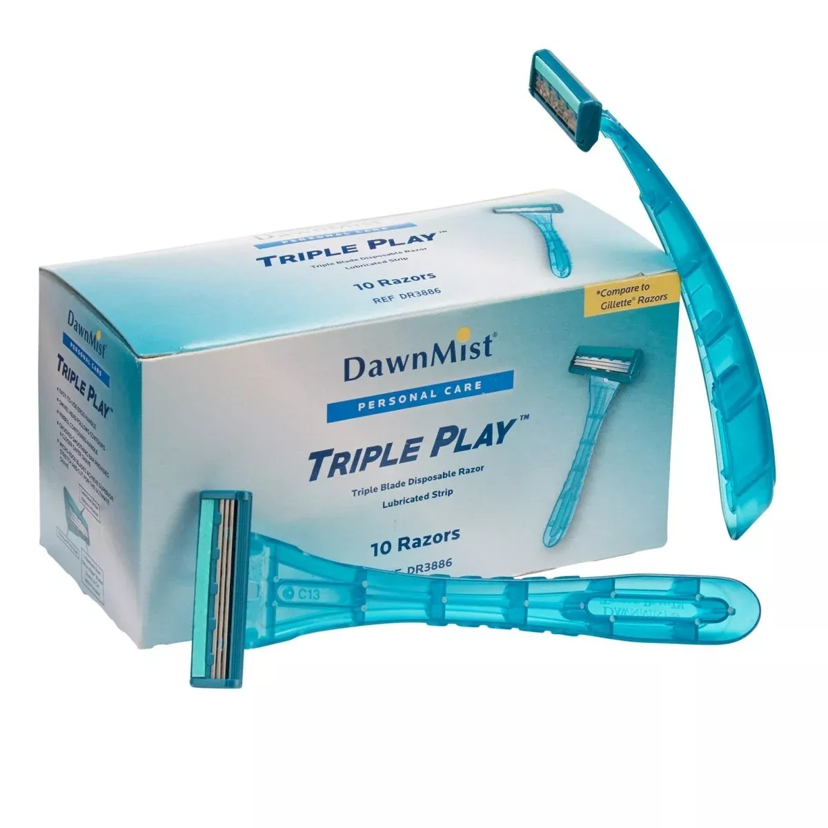 Dawn Mist Triple Play Facial Razor
