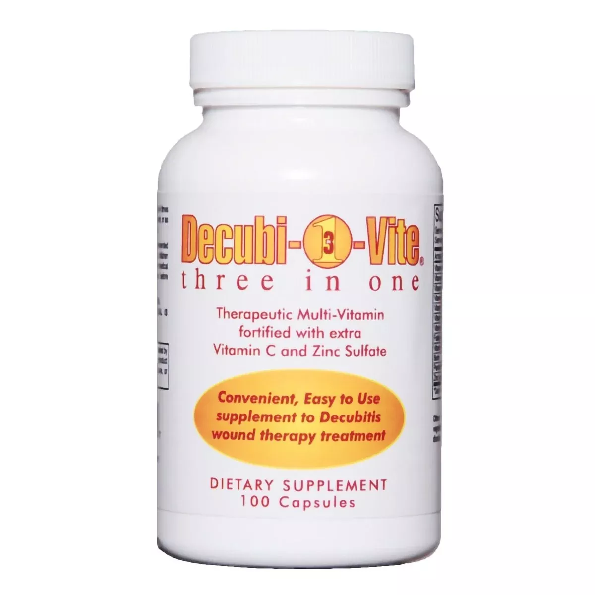 Decubi Vite Three In One Vitamin / Minerals Multivitamin Supplement