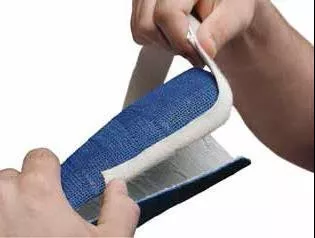 Delta Terry Net Fleece Edger