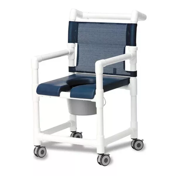 Deluxe Two-in-One Shower-Commode Chair MarketLab Deluxe Shower Chair/Commode ,1 Each