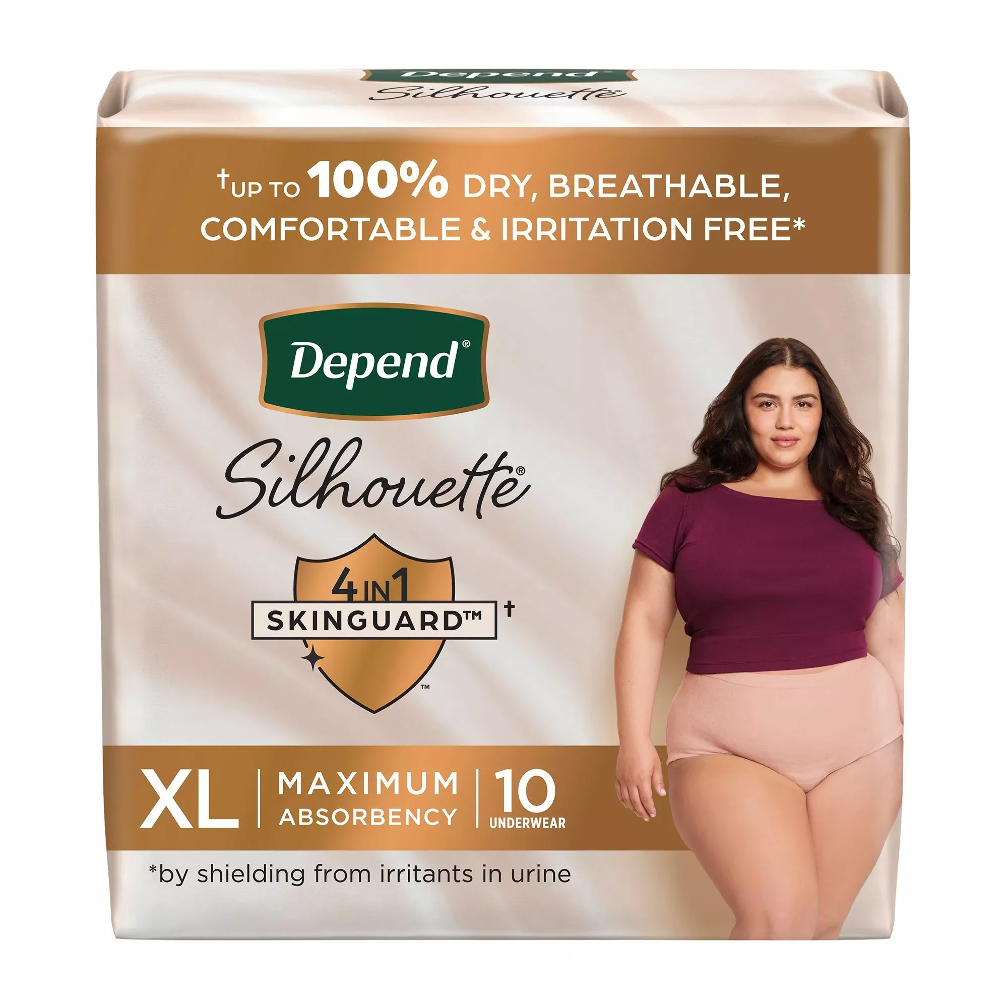 Depend Silhouette Maximum Absorbency Underwear, Extra Large