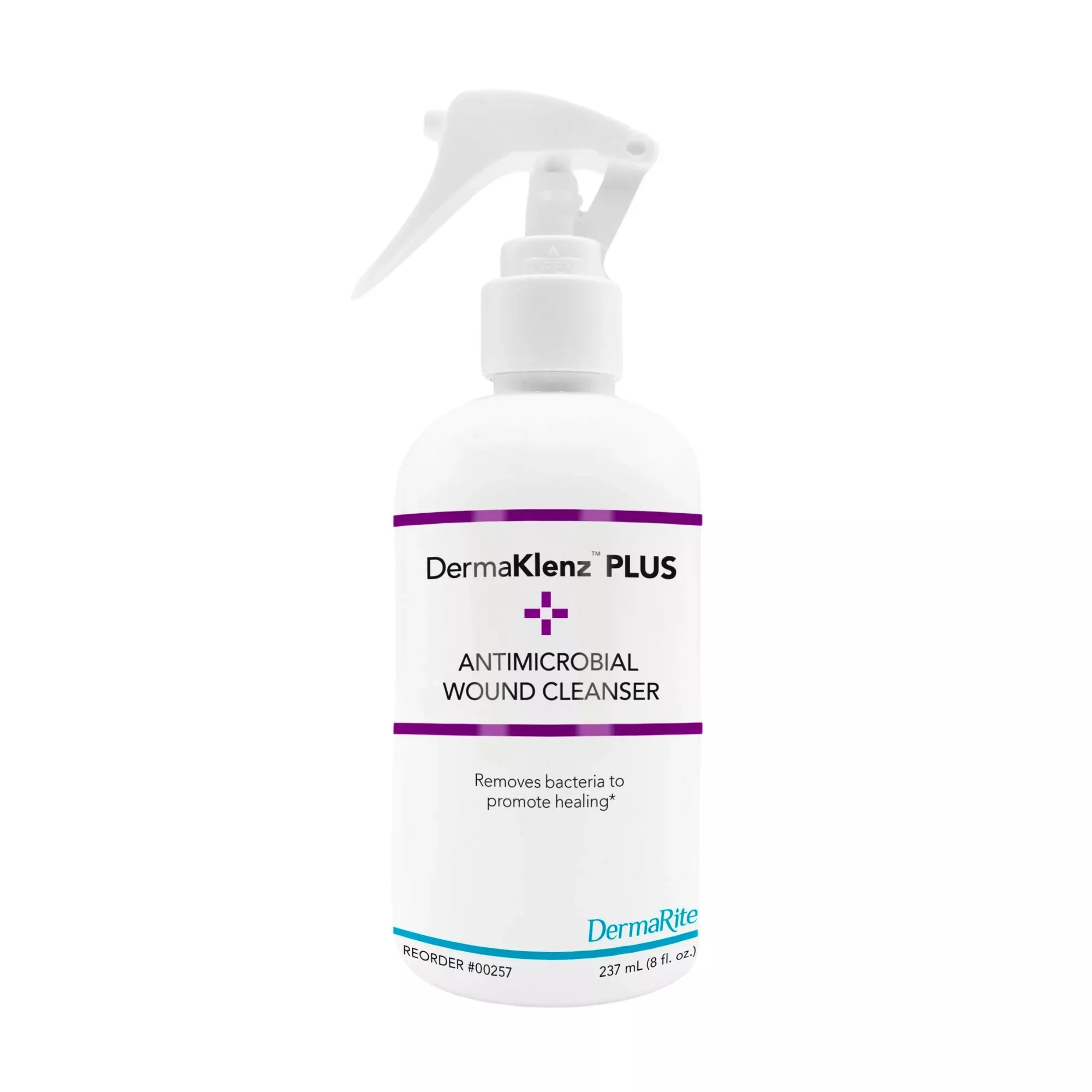 DermaRite's DermaKlenz PLUS Wound Cleanser - Spray Bottle, 8 oz.