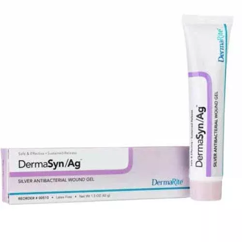 DermaSyn Ag Silver Antimicrobial Wound Gel