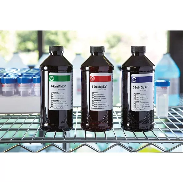 Diff Quick Stain Kits 3-Stain Diff Quick Dip Kit • 500mL ,3 / pk
